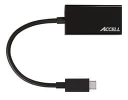 Accell USB-C - VGA Adapter, 2560x1600 i 60Hz, DP ALT mode, 0,15m
