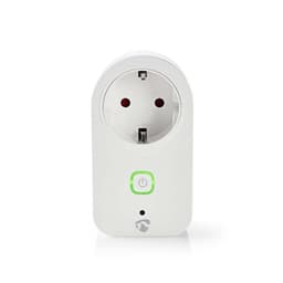 Smart plugg, WiFi | Strömmonitor | Schuko typ F | 16 A