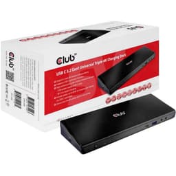 club3D USB-CNotebook Dockingstation Passar till
