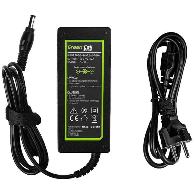 Green Cell AD25P Laptop nätadapter 65 W N/A 3.42 A