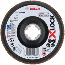 Lamellslipskiva Bosch 2608621768 Diameter 125 mm N/A 1