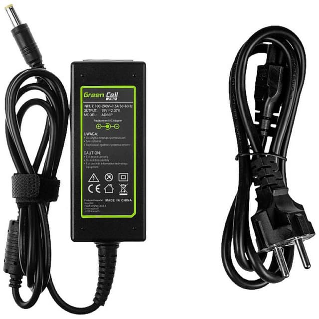 Green Cell AD66P Laptop nätadapter 45 W 19 V 2.37 A