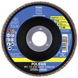 Lamellslipskiva PFERD 69300936 Diameter 115 mm N/A 10