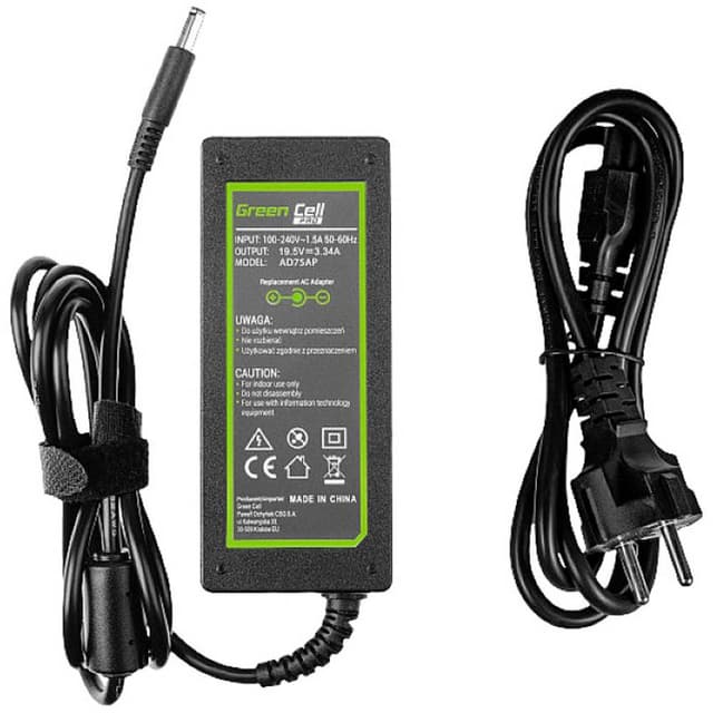 Green Cell AD75AP Laptop nätadapter 65 W N/A 3.34 A