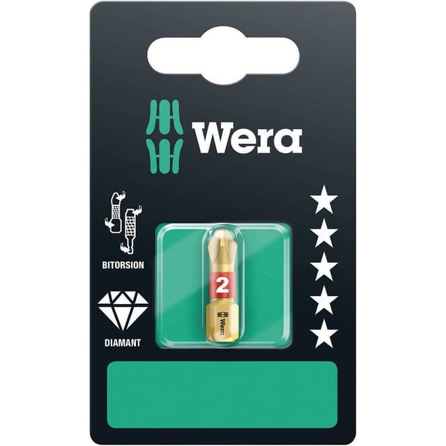 Wera 851/1 BDC SB SiS 05073332001 Krydskærv-bit PH 1