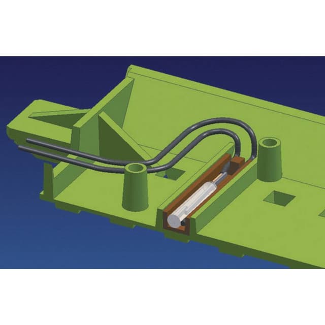 H0 Roco geoLINE (med ballast) 61193 Reed-kontakt-switch