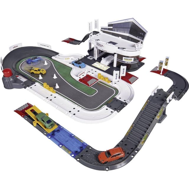 Majorette Porsche Experience Center + 5 vehicles