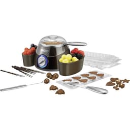 Chokladfontän Unold Chokolatier Brun, Silver