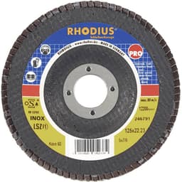 Rhodius 205584 Lamelslibeskive LSZ F1 Diameter 125 mm