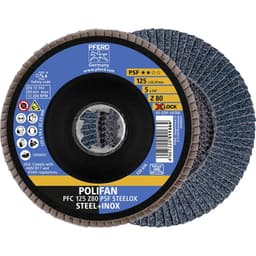 Lamellslipskiva PFERD 67668126 Diameter 125 mm N/A 10