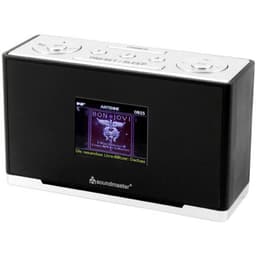 soundmaster UR240SW Bordsradio DAB+, FM AUX Svart