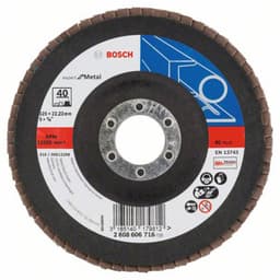 Lamellslipplatta Bosch Accessories 2608606716 Diameter