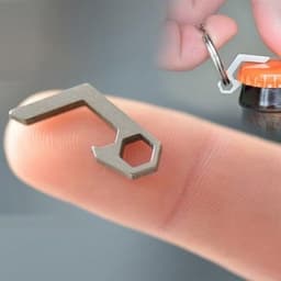 Nøkkellring Mini Flaskeåpner - Verdens minste?