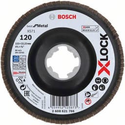 Lamellslipskiva Bosch Accessories 2608621766 Diameter