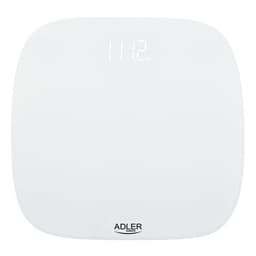 Adler personvekt LED-display 180kg - hvit