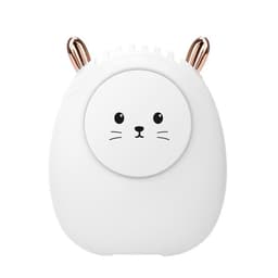 Håndholdt Mini Fan Med Kanin Design Hvid
