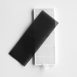 HEPA Filter til ILIFE A6 / A4 / A4S Sort / Hvid 2-Pak