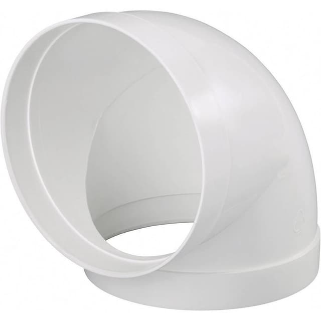 Wallair 20210165 Rör-ventilationssystem 150 Rörböj 90°
