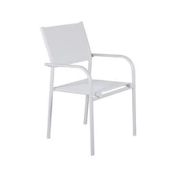 Loungestol/karmstol santorini - vit