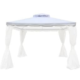 Tak till paviljong leeds 300x00 cm - vit