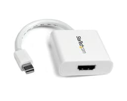StarTech.com Mini DisplayPort till HDMI-videoadapter – Vit, 0,12 m, Mi