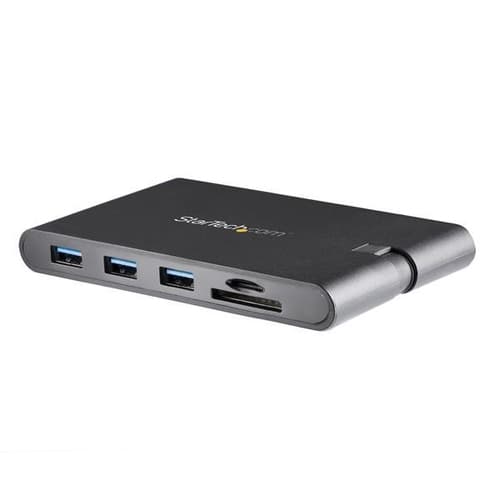 StarTech.com USB-C Multiportadapter med HDMI och VGA - 3x USB 3.0 - SD - PD 3.0