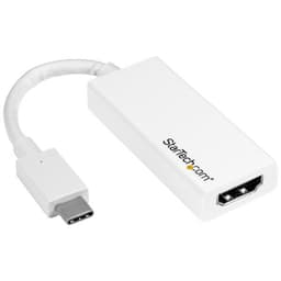 StarTech.com CDP2HD4K60W, USB Type-C, HDMI-lähtö, 3840 x 2160 pikseliä