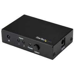 StarTech.com VS221HD20, HDMI, Sort, 60 Hz, 1280 x 720 (HD 720), 1920 x 1080 (HD