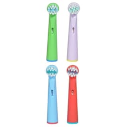 Erstatningstannbørstehoder 10A 4-pak Flerfarget all Braun electric toothbrushes with round heads: D4510, D12013, D12013W, D12523, D17525, D18, D19523, D19545, D20523, D20545, OC18, D8011, D9525, D95