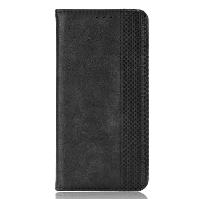Wallet Stand Flip -puhelinkotelo Motorola Edge 30 5G: lle - musta