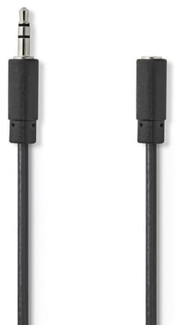 Stereoljudkabel 3.5 mm Hane | 3.5 mm Hona | Nickelpläterad | 2m