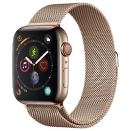 Apple Watch Series 4 rustfrit stål 44mm (GPS + 4G/e-sim)