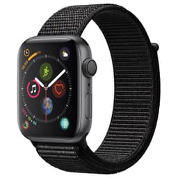 Apple Watch Series 4 44mm (harmaa/musta sport loop)