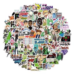 Dream Smp-stickers PVC 100-pack Flerfärgad