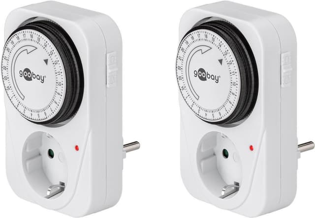 Goobay 2 stk  Mekanisk timer