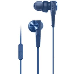 Headset MDR-XB55AP Blå kabel in-ear mikrofon