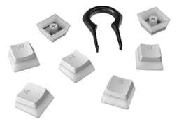 HyperX Pudding Keycaps Fuldt nøglesæt (Hvid PBT)