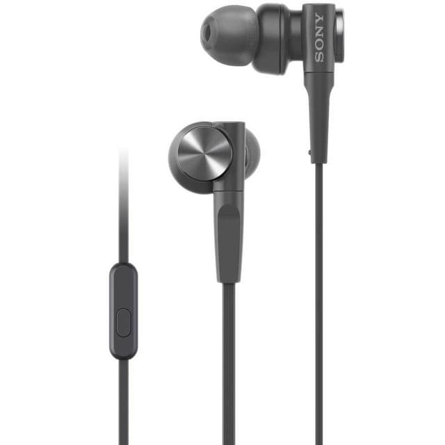Headset MDR-XB55AP Svart Sladd in-ear mic