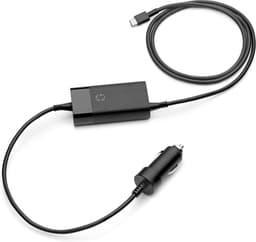 HP :n 65 watin USB-C-autosovitin, Auto, 20 V, 65 W, Yritys, Musta, 0 - 35 °C
