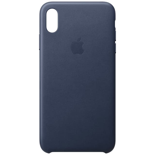 iPhone Xs Max läderfodral (midnattsblå)