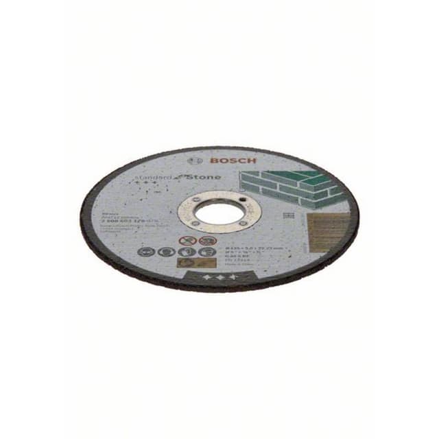 Separationspår rakt 125 mm 22.23 mm Bosch Accessories