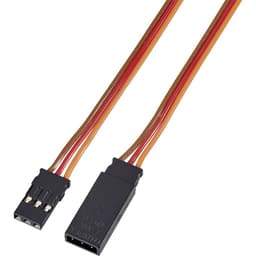 Modelcraft Servo Forlængerkabel [1x JR-stik - 1x