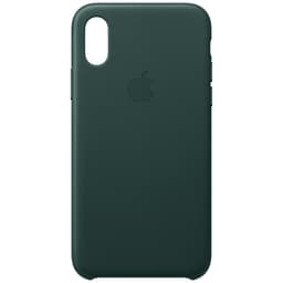 iPhone Xs skinndeksel (skoggrønn)