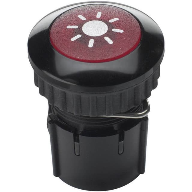 Grothe 63032 Ringeklokke Enkel Sort 12 V/1,5 A