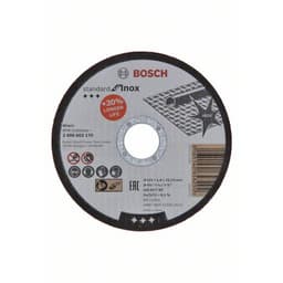 Separationspår rakt 115 mm 22.23 mm Bosch Accessories
