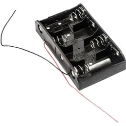 MPD BH4CW Batterihållare 4x R14 Kabel (L x B x H) 106 x