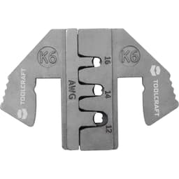 Crimpinsats TYSKA TOOLCRAFT PLE-0K6 1595626 Passar