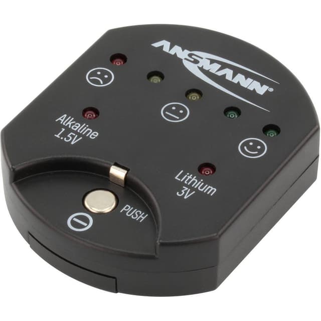 Ansmann Batteritestare Button cell Mätområde