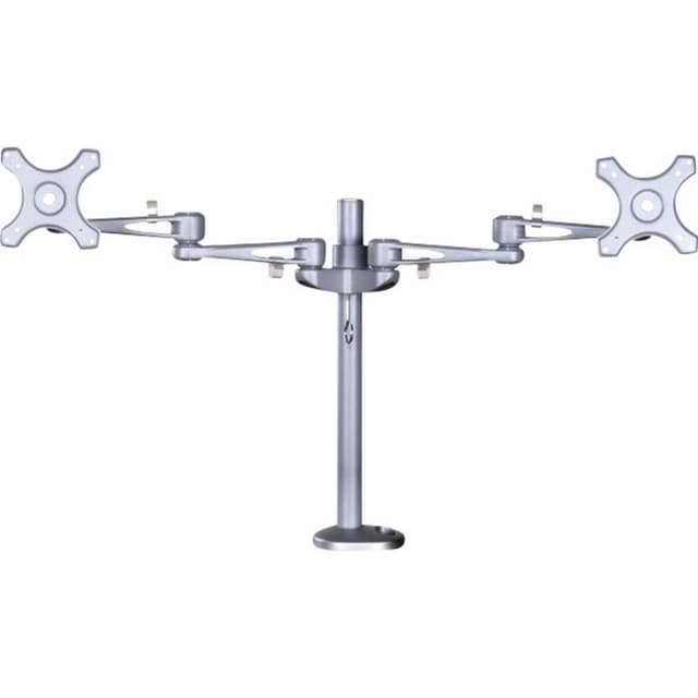 Neomounts by Newstar FPMA-D935DG Dobbelt Skærm-bordslag 25,4 cm (10) - 68,6 cm (27) Vippebar, Bevægelig
