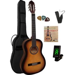 Akustisk gitarr paket MSA Musikinstrumente C 25 Set